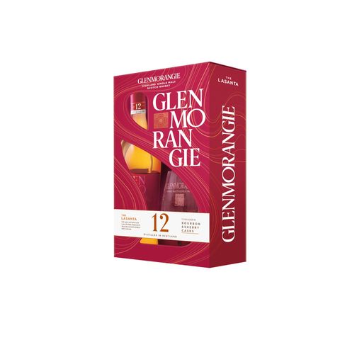 格蘭傑 Lasanta 12年禮盒 (附 1個玻璃杯) 1套