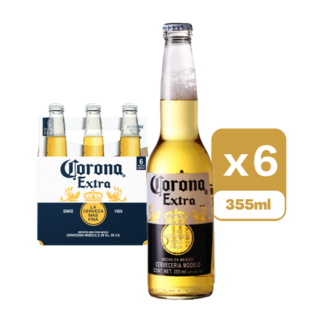 Corona Extra 啤酒 樽裝 355ml x6
