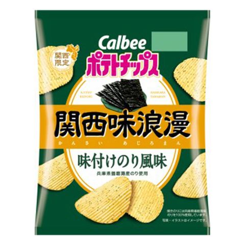 Calbee Seasoned Nori Flavor Potato Chips 57g [Parallel Import]