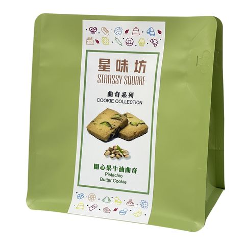 Starssy Square Bakery Pistachio Cookie 100g