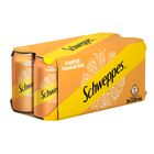 Schweppes Grapefruit Flavoured Soda Can 330ml x 8