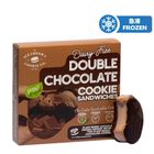 The Ice Cream & Cookie Co Plant-based Dark Chocolate Frozen Dessert with Chocolate Cookies 3 x 120ml