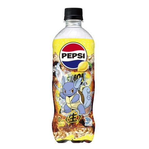 Suntory Pepsi Big Zero Lemon Flavor (Pokemon 30th Anniversary Special Edition) 600ml (Packaging will be Shipped Out Randomly) [Parallel Import]