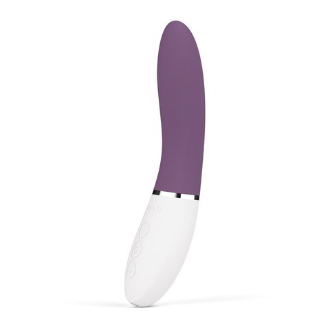 Lelo Liv 3 G-Spot Vibrator Plum 1 Piece (Suitable for beginners, its perfect curves contour to your body for deeper, more intense climaxes. Fully waterproof.)