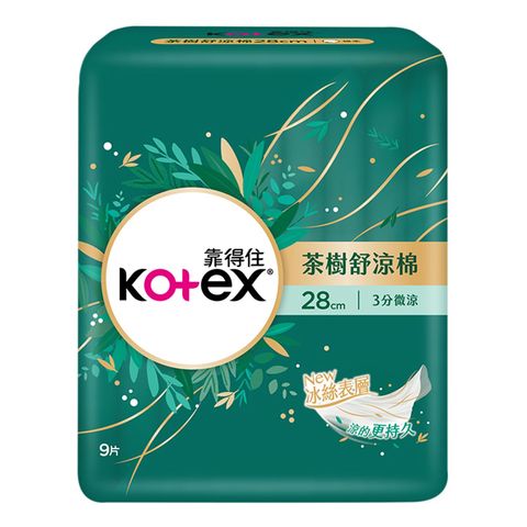 Kotex Tea Tree 28cm 9 Pieces