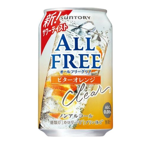 Suntory Clear All Free (Bitter Orange) Chu-Hai 350ml [Parallel Import]