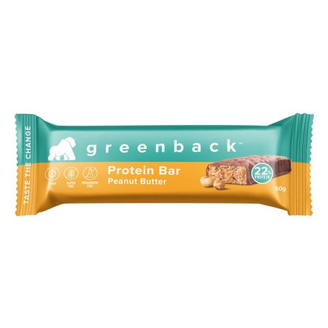 Greenback Plant-based Protein Bar Peanut Butter Flavor 50g