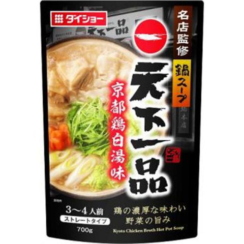 Daisho Kyoto Chicken White Broth Hot Pot Soup 700g [Parallel Import]
