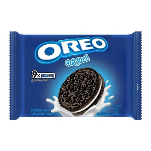 OREO Vanilla Sandwich Cookies 236.25g  (The new and old packaging will be shipped out randomly)