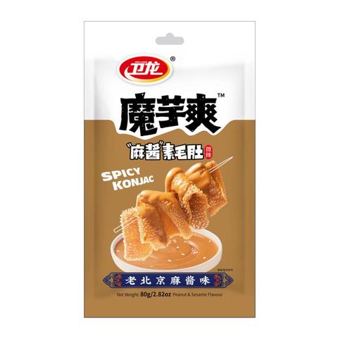 Wei Long Konjac Shuang Peanut & Sesame (Extra 60%) 80g
