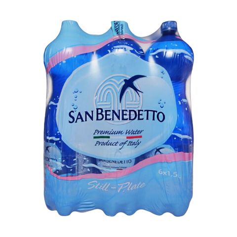 San Benedetto Natural Mineral Water 6 x 1.5L