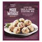Marks & Spencer Made without Wheat Gluten Free Sage & Onion Stuffing Mix 125g 763363