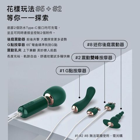 Qingnan #8 Mini Anal Vibrator (Pink) 1 Piece