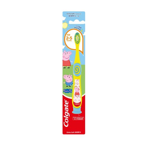 Colgate Peppa Pig Extra Soft Toothbrush (2 - 5 Years) (Random Color) 1 Unit