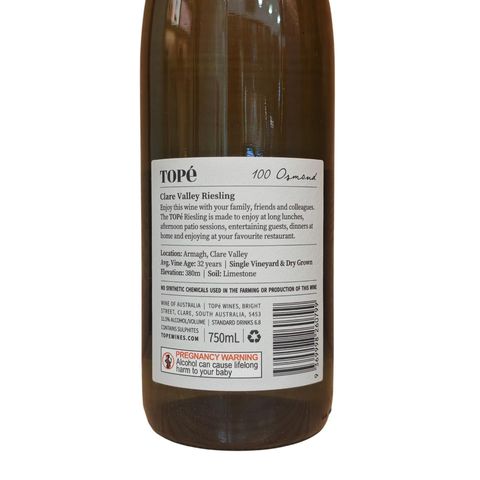 Tope Clare Valley Riesling 750ml