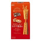 Glico Super Crispy Pretz Japanese-style Broth Flavored Scallop Soy Sauce Biscuit Stick 55g [Parallel Import]