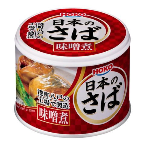 Hoko Japan Simmered Mackerel Can Miso Flavor 190g [Parallel Import]
