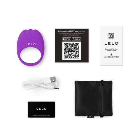 Lelo Lifeguard Originals 陰莖震動環 - 紫色 1件