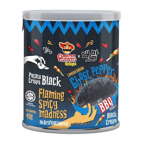 Mister Potato Crisps Ghost Pepper (BBQ) 40g