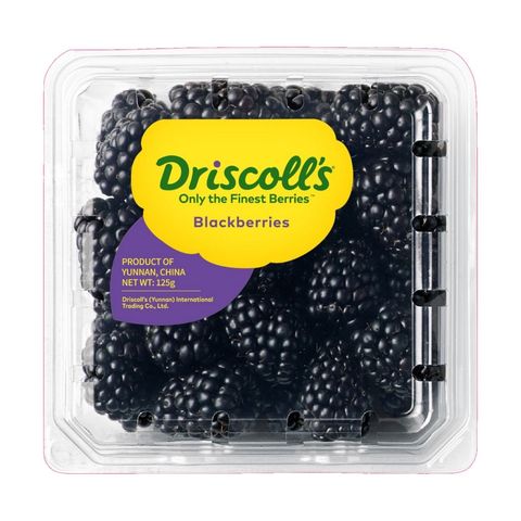 中國 Driscoll's 黑莓 (黑桑子) 1盒 約125克