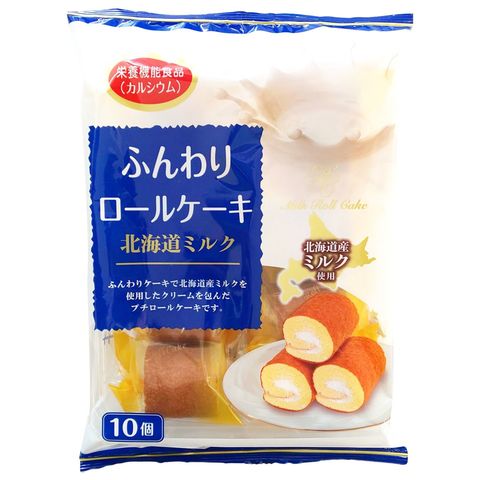 Yamauchi Roll Cake Milk Flavour 140g