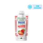 Farmers Union Greek Style Yogurt Pouch Strawberry Flavour 130g