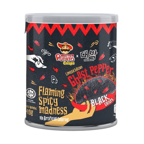 Mister Potato Crisps Ghost Pepper 40g