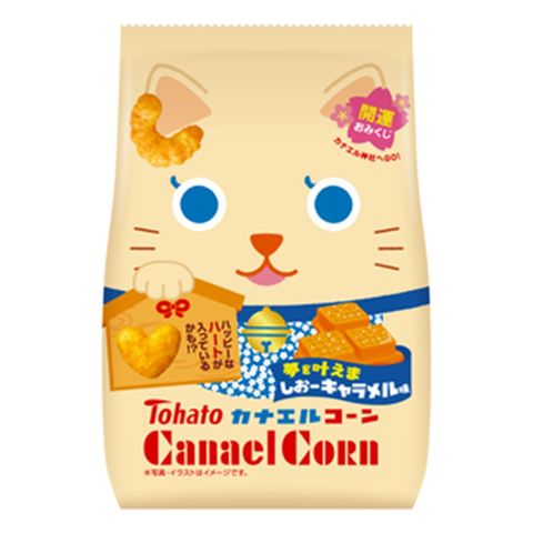 Tohato Salt Caramel Corn Chip 67g [Parallel Import]