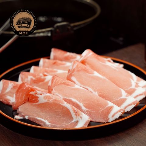 Moe Mangalica Pork Loin Thin Sliced 150g