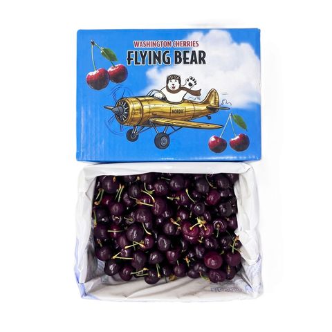 USA Washington Super Jumbo Cherry (size 8.5R/approx 32mm) Gift Box approx. 2500g (Packaging will be shipped out randomly)