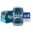 Carlsberg Pilsner Alcohol Free 0.0 Canned Beer 330ml x4