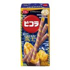 Ybc Picola Sweet Potato and Taro Cream Biscuit Rolls 49g [Parallel Import]