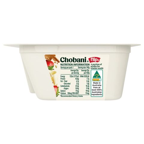 Chobani 士多啤梨希臘乳酪 + 脆脆 140克