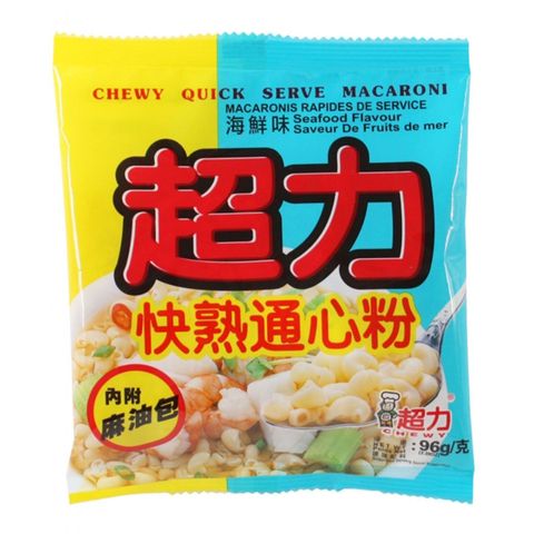 Chewy Quick Serve Macaroni Seafood Flavour 96g