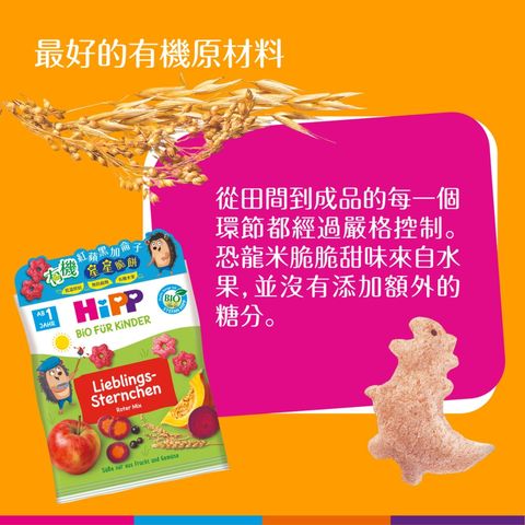 Hipp Organic Ancient Grain Dinos 30g
