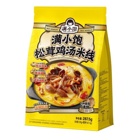 Man Xiao Bao Matsutake Chicken Soup Rice Noodles 287.5g