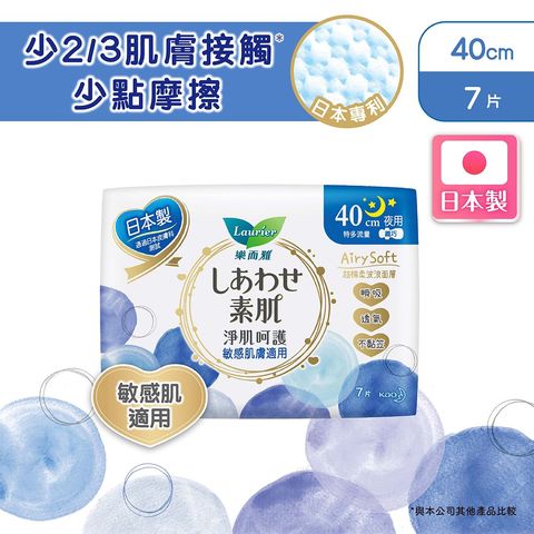 Laurier F Airy Soft S Night 40cm 7 Pieces