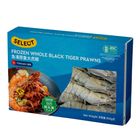 Select Frozen Whole Black Tiger Prawns 300g