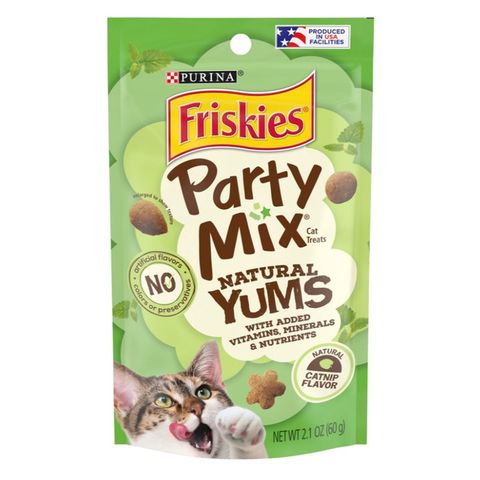 Friskies Yums Party Mix Natural Yums Catnip 60g