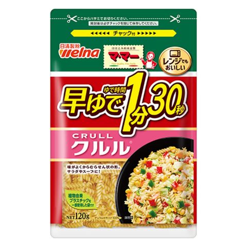 Nisshin Seifun Mama Quick Cook Curl 120g [Parallel Import]
