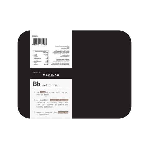 pandamart x Meat Alphabet Premium Australia Marinated Beef Slice 200g