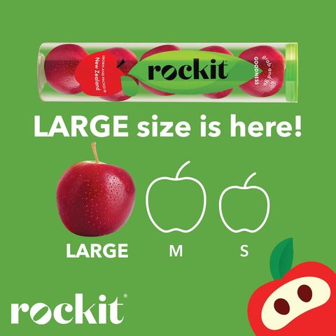 New Zealand/USA Rockit Apple (1 pack 5pcs approx. 465g)