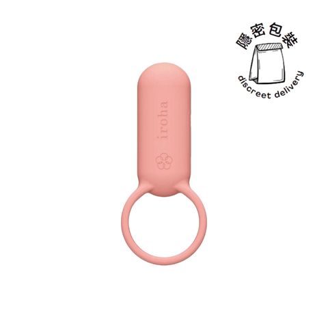 Iroha SVR Rechargeable Couple Cock Ring Vibrator (Coral Pink) Sex Toys 1 Piece