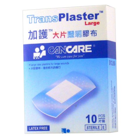 Cancare Transplaster Large 10 Pieces