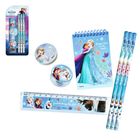 Disney Frozen Stationery Set (Spacer + Pencil + Glue + Pencil Sharpener + Notebook) 1 Set