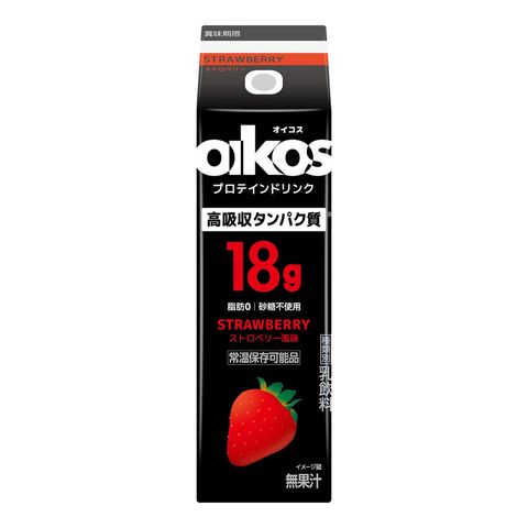 Oikos 高吸收蛋白飲 草莓味 240毫升