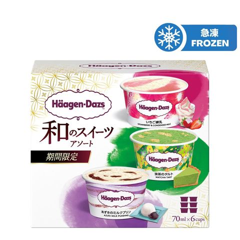 Haagen-dazs 日本版和風甜品限定組合 6 x 70毫升