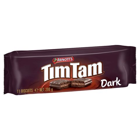 Arnott's Tim Tam Chocolate Classic Dark 200g