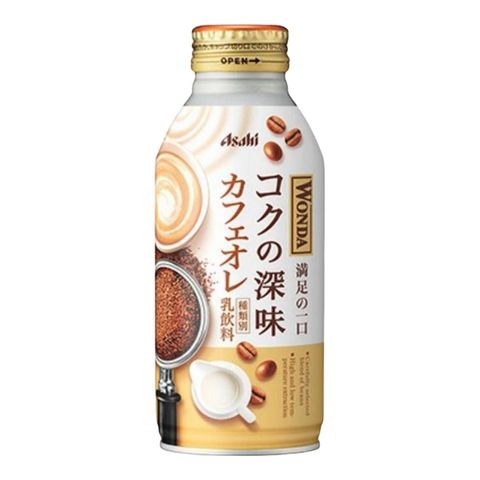 Asahi Wonda Extreme Espresso Milk Coffee 370ml [Parallel Import] (The new and old packaging will be shipped out randomly)