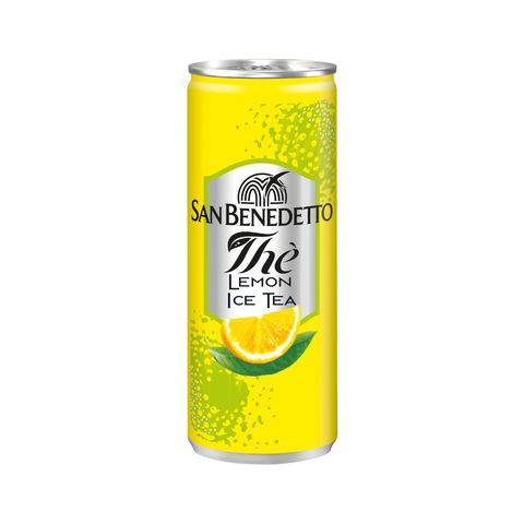 San Benedetto The Limone Ice Tea Sparkling Drink Can 330ml
